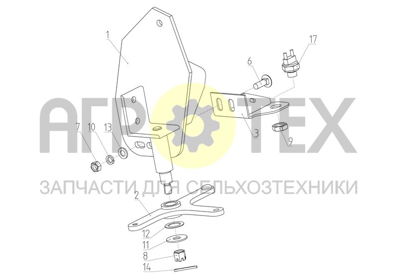 Блок переключения (1401.02.04.030) (№13 на схеме)